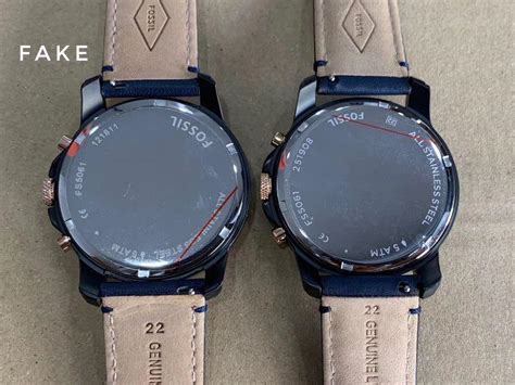 fossil watch original vs fake amazon es3712|are fossil watches real.